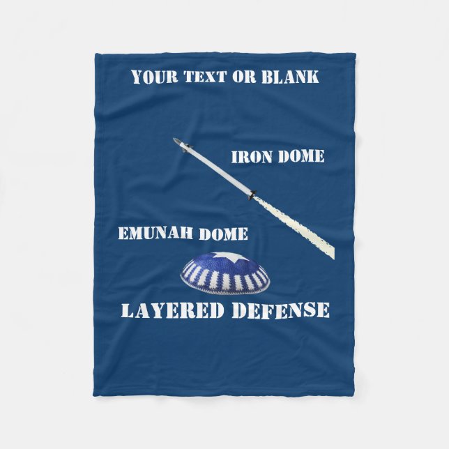 Layered Defense Fleece Blanket (Front)