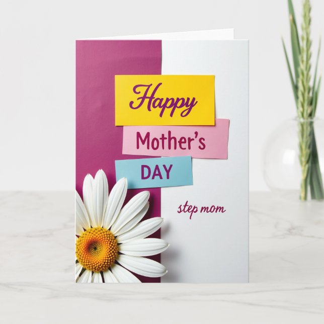 Layered Happy Mothers Day Card (Front)