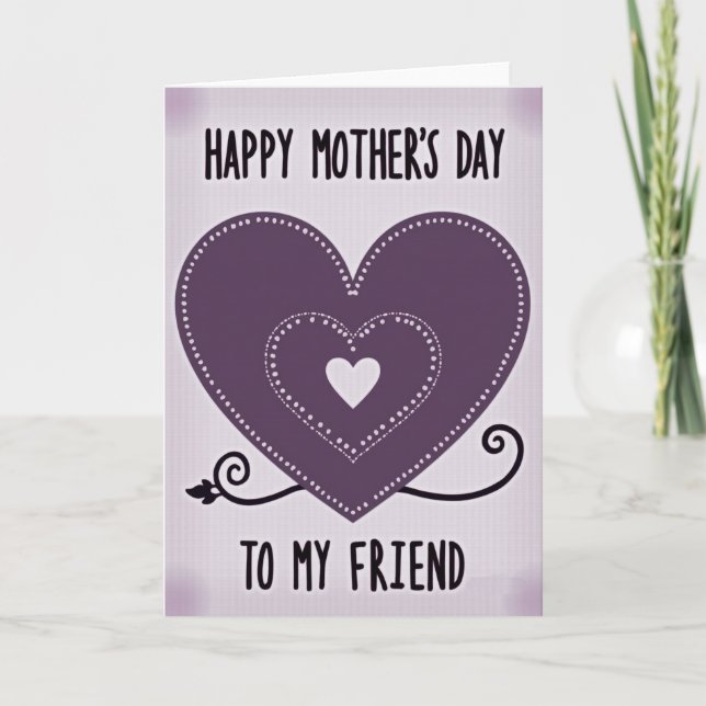 Layered Heartfelt Mothers Card (Front)