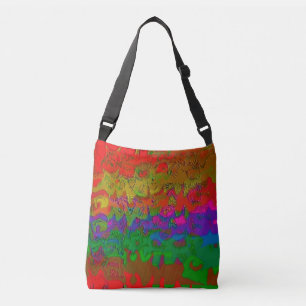 "Layered in Color" Cross Body Tote Bag