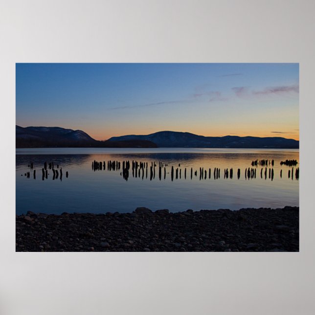 Layered Landscape Poster (Front)