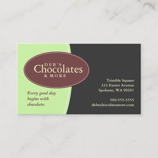 Customizable Layered Ovals Series 1 Business Card