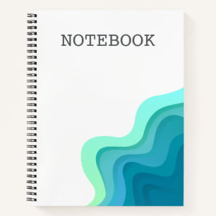 Layered Paper Cutout Design Notebook