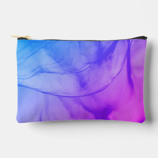 Layered Purple Accessory Pouch