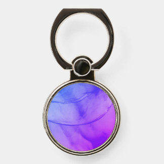 Layered Purple Phone Ring Stand