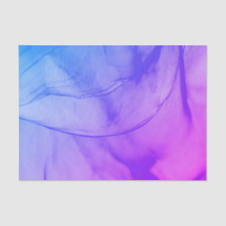 Layered Purple Tissue Paper