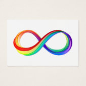 Layered Rainbow Infinity Symbol (Front)
