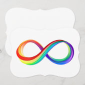 Layered Rainbow Infinity Symbol (Front/Back)