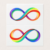 Layered Rainbow Infinity Symbol (Outside Unfolded)