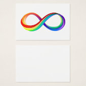 Layered Rainbow Infinity Symbol (Front & Back)