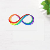 Layered Rainbow Infinity Symbol (Desk)
