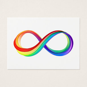 Layered Rainbow Infinity Symbol