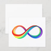 Layered Rainbow Infinity Symbol (Front/Back)
