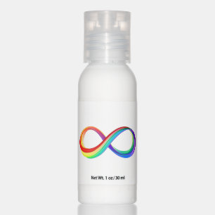 Layered Rainbow Infinity Symbol Hand Lotion