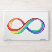 Layered Rainbow Infinity Symbol