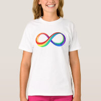 Layered Rainbow Infinity Symbol