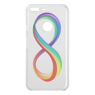 Layered Rainbow Infinity Symbol Uncommon Google Pixel XL Case