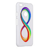 Layered Rainbow Infinity Symbol Uncommon Google Pixel XL Case (Back/Right)
