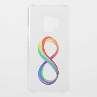 Layered Rainbow Infinity Symbol Uncommon Samsung Galaxy S9 Case
