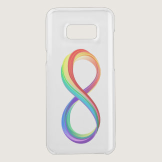 Layered Rainbow Infinity Symbol Uncommon Samsung Galaxy S8  Case