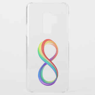 Layered Rainbow Infinity Symbol Uncommon Samsung Galaxy S9 Plus Case