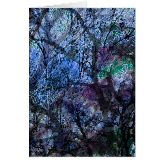 Layered Trees at Twilight Cards (Front)