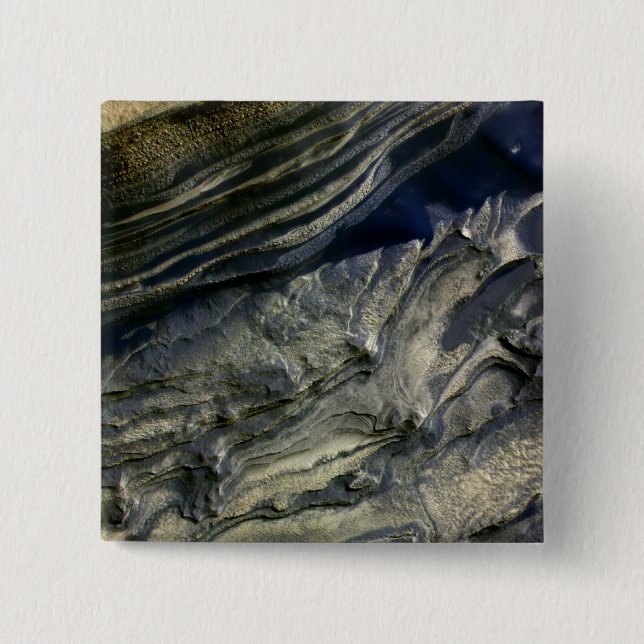 Layers exposed at Polar Canyon Pinback Button (Front)