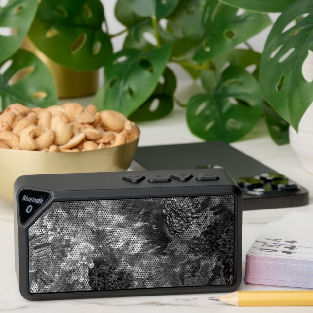  Layers of Crystals Gray  Bluetooth Speaker (Insitu(Table))