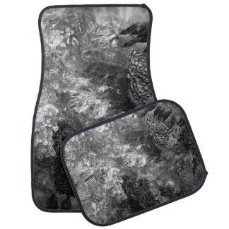  Layers of Crystals Gray  Car Floor Mat