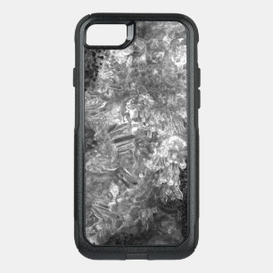  Layers of Crystals Gray  OtterBox Commuter iPhone SE/8/7 Case