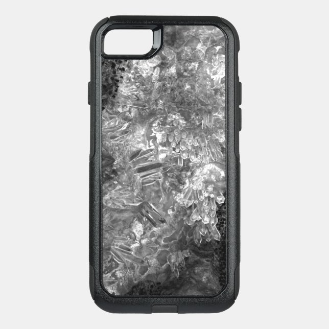  Layers of Crystals Gray  Otterbox iPhone Case (Back)