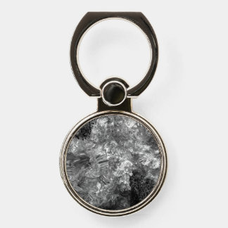 Layers of Crystals Gray Phone Ring Stand