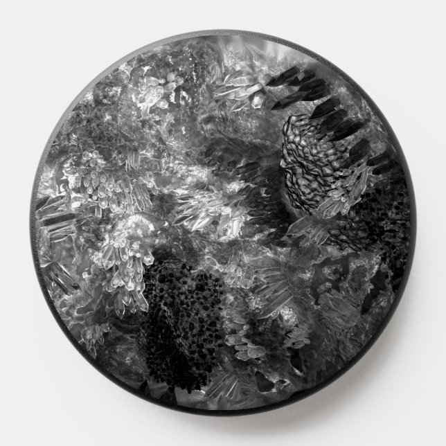  Layers of Crystals Gray  PopSocket (Popsocket)