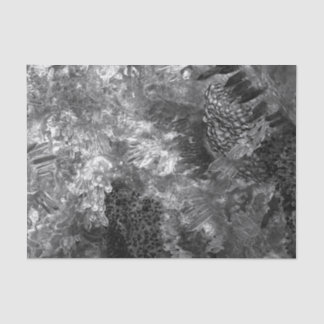  Layers of Crystals Gray  Tissue Paper