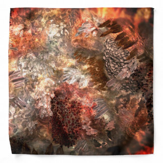 Layers of Crystals with Rustic Tint Bandana