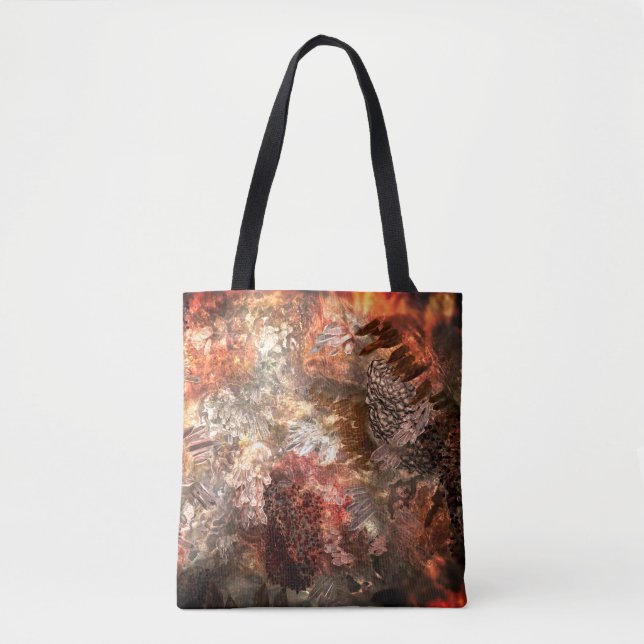  Layers of Crystals with Rustic Tint   Tote Bag (Front)