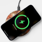  Layers of Crystals with Rustic Tint   Wireless Charger (Phone)