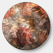  Layers of Crystals with Rustic Tint   Wireless Charger (Front)