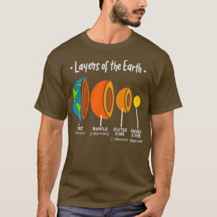 Layers Of Earth Geology Gift Geologist Great Geolo T-Shirt