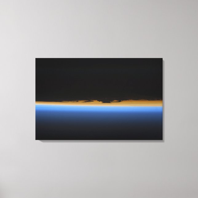 Layers of Earth's atmosphere Canvas Print (Front)