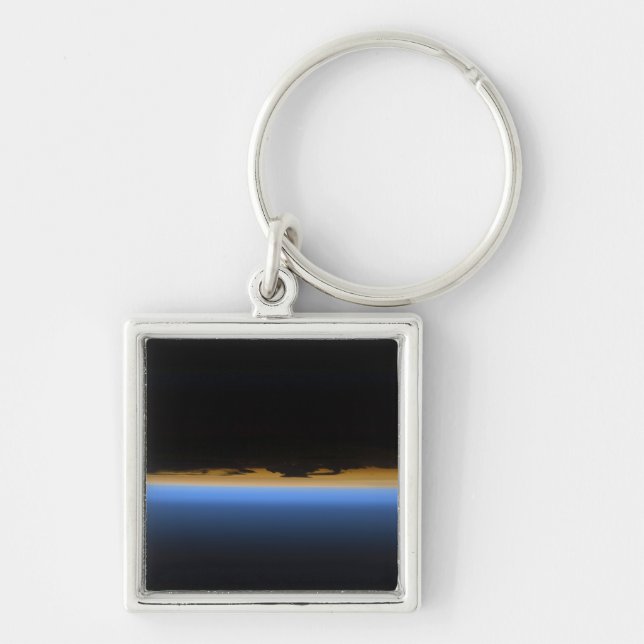 Layers of Earth's atmosphere Keychain (Front)