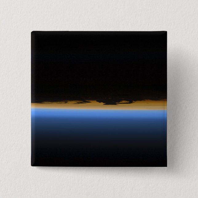 Layers of Earth's atmosphere Pinback Button (Front)