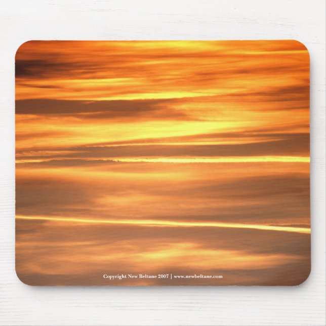 Layers of Gold - Mousemat. Customise. Mouse Pad (Front)