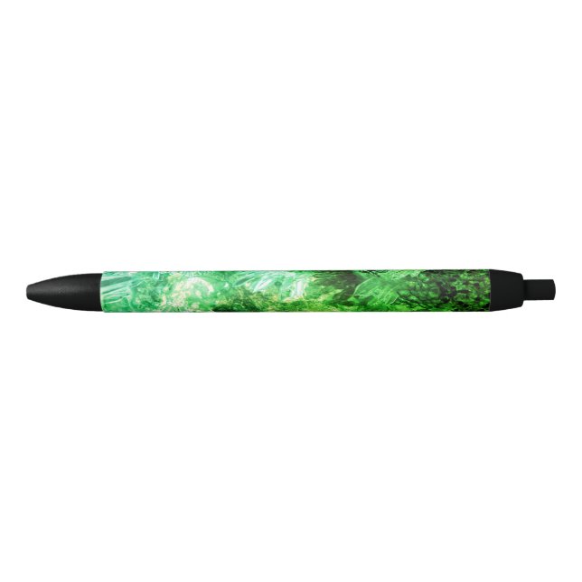 Layers of Green Crystals Pen (Front)