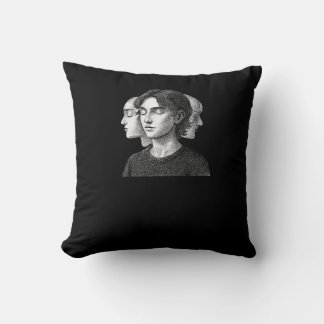 Layers of Me • Identity Unfolding Throw Pillow