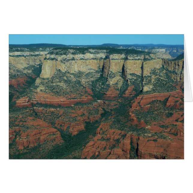 Layers of Red Rocks in Sedona Arizona (Front Horizontal)