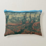 Layers of Red Rocks in Sedona Arizona Accent Pillow
