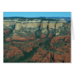 Layers of Red Rocks in Sedona Arizona Card