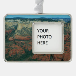 Layers of Red Rocks in Sedona Arizona Christmas Ornament