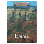 Layers of Red Rocks in Sedona Arizona Clipboard